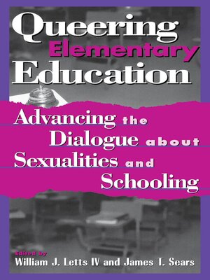 cover image of Queering Elementary Education